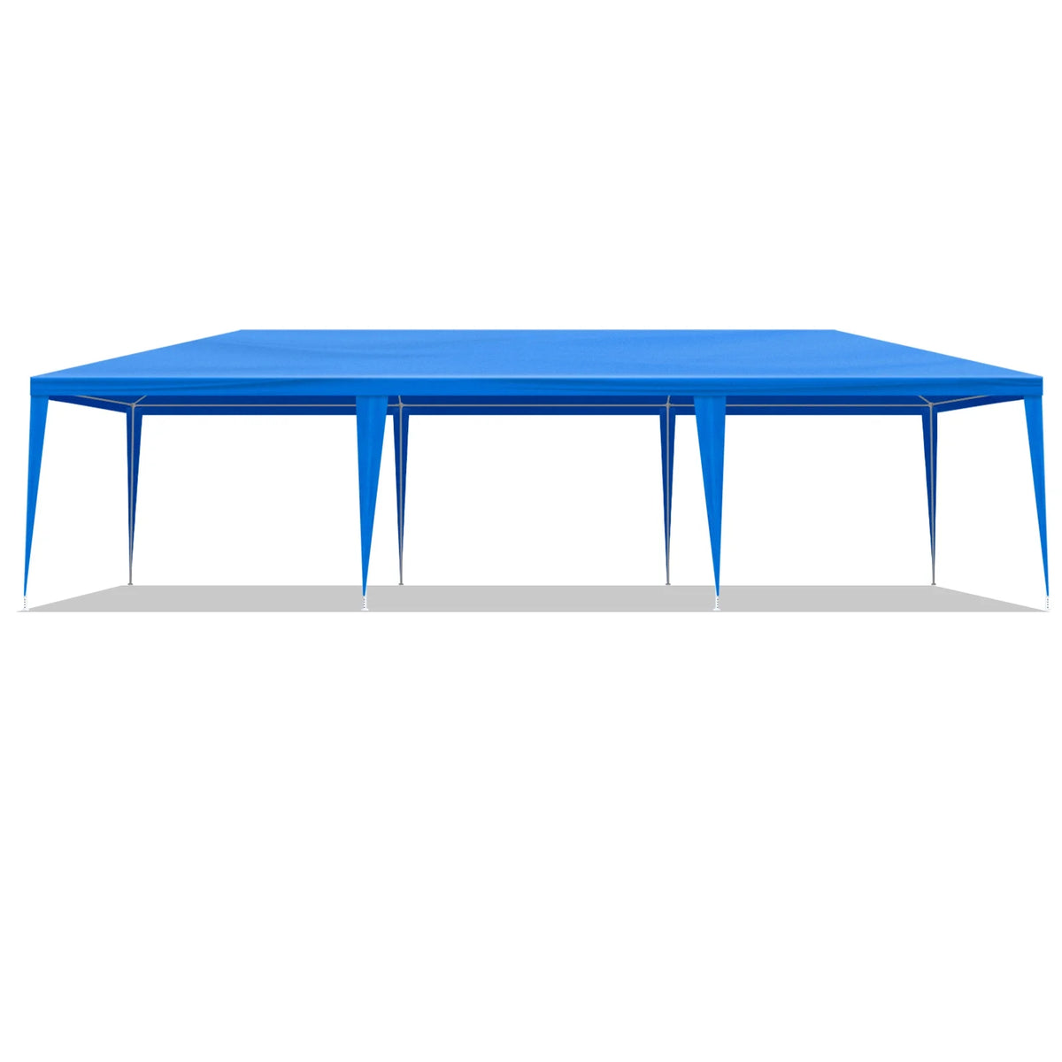 10'x30' Outdoor Party Tent with 8 Removable Sidewalls - Waterproof Canopy Patio Wedding Gazebo for Backyard Events, Blue
