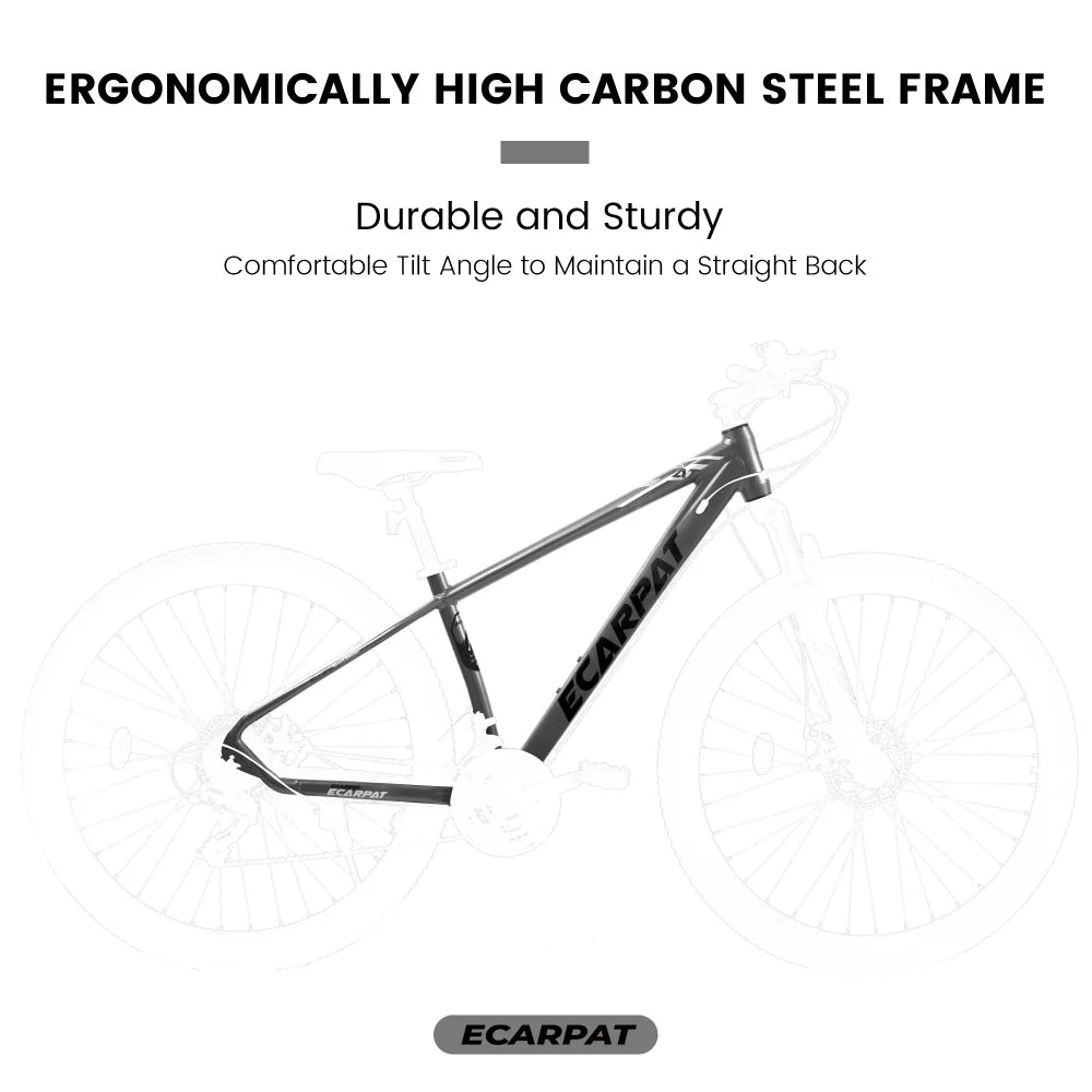 29 Inch Mountain Bike 21 Speed, Suspension Fork, Aluminum Frame Disc Brake, Mountain biking for both men and women
