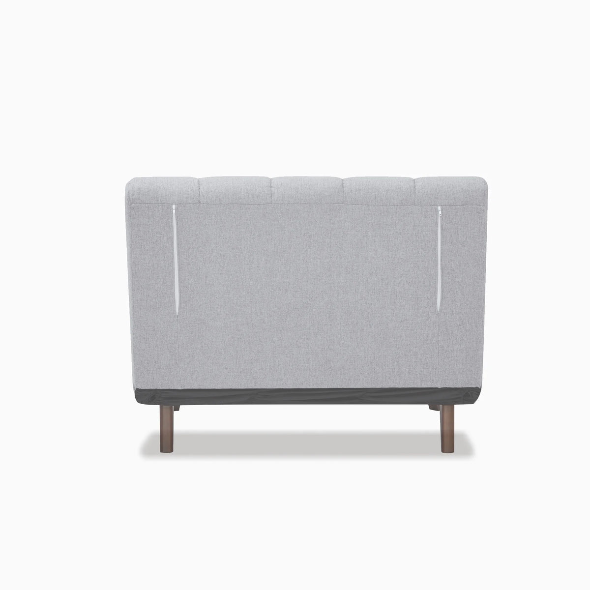 A&D Home Springfield Polyester Convertible Futon Chair, Yellow