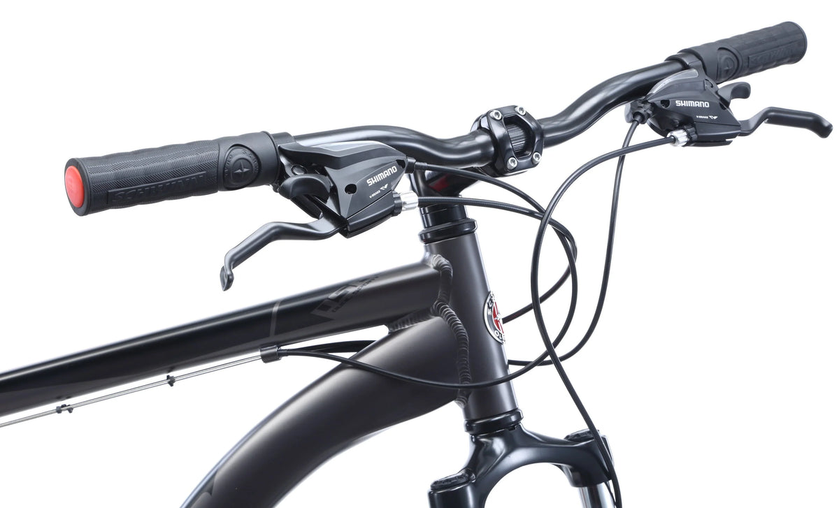 DSB Hybrid Bike, 700c wheels, 21 speeds, mens frame, grey