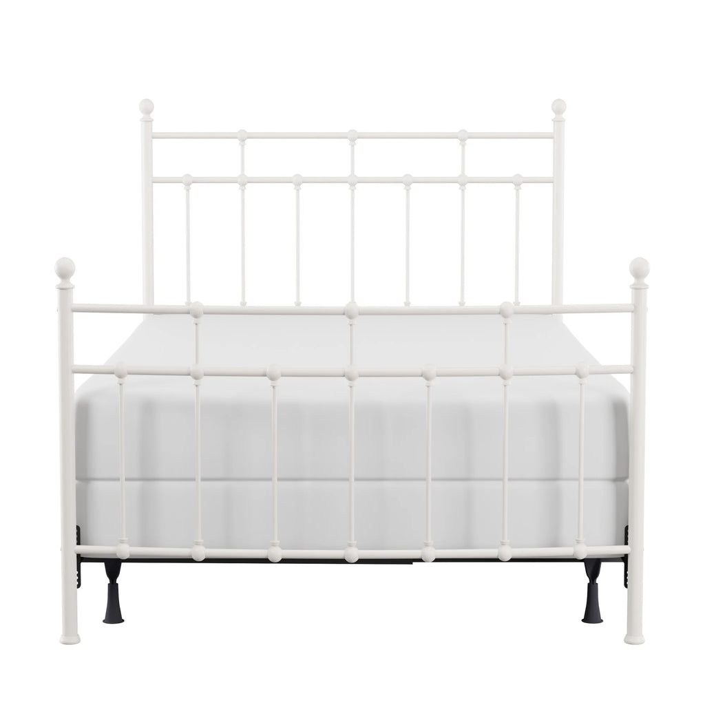 Hillsdale Furniture Providence Metal Full Bed with Spindle and Casting Design, Antique Bronze
