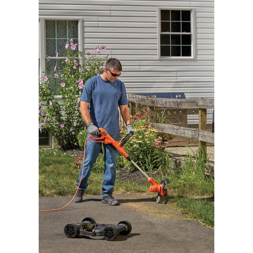 BLACK+DECKER  3-In-1 Electric Walk-Behind Mower, Trimmer, Edger, (BESTA512CM)