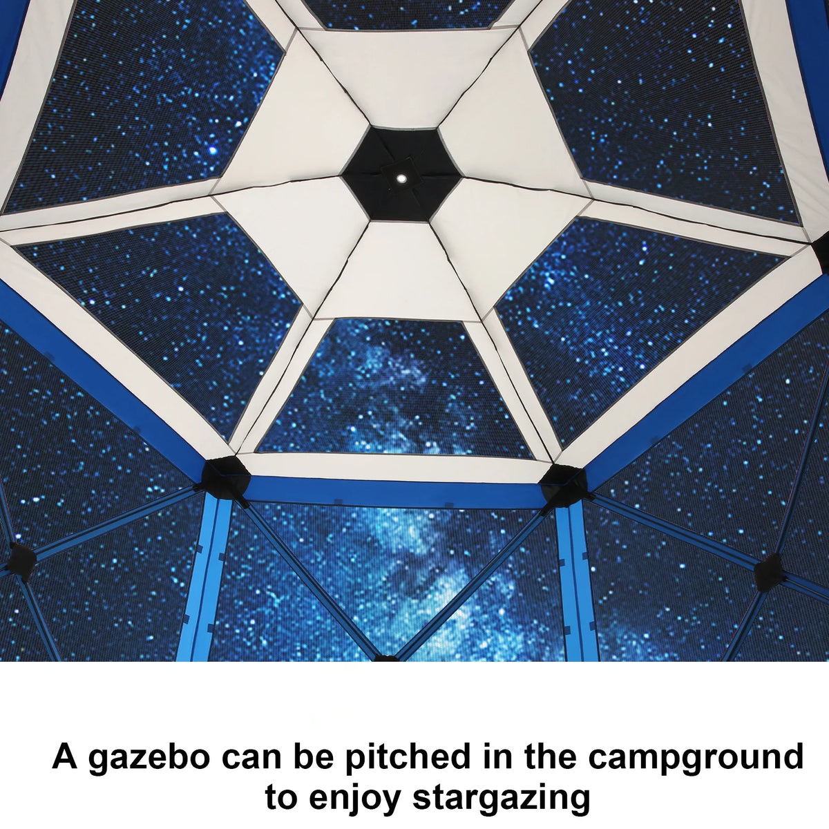 COBIZI 12x12 Pop Up Canopy Gazebo, Outdoor Canopy Tent Screen House with 5 sidewalls and Netting for Camping, Waterproof, UV Resistant, Ez Set-up Party Tent with Carrying Bag and Ground Stakes,Brown