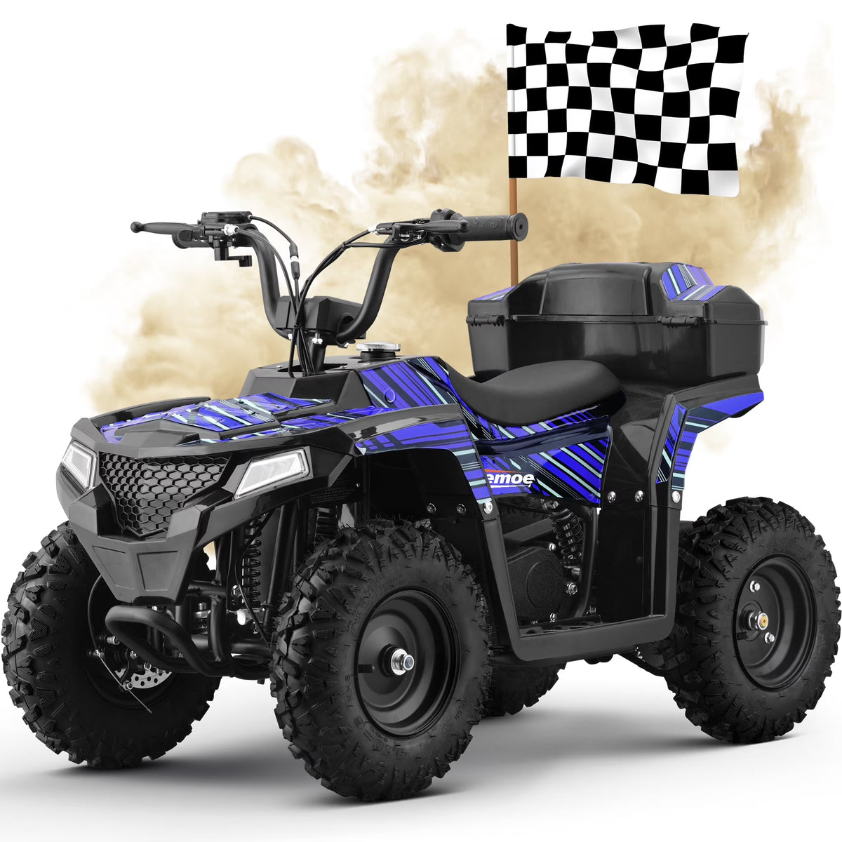 All-Terrain 25 Miles Ride on Toys,Arshin Powerful Kids Toy Vehicle,15.5 mph Variable Speeds,Parent Control,Suspension,Disc Brake,Suspension,Perfect Gift(Blue)