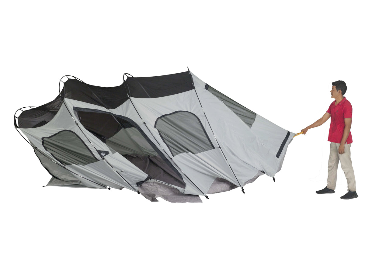 Ozark Trail 8 Person, Clip & Camp Family Tent, 16  x 8 x 78", 23.81 lbs.