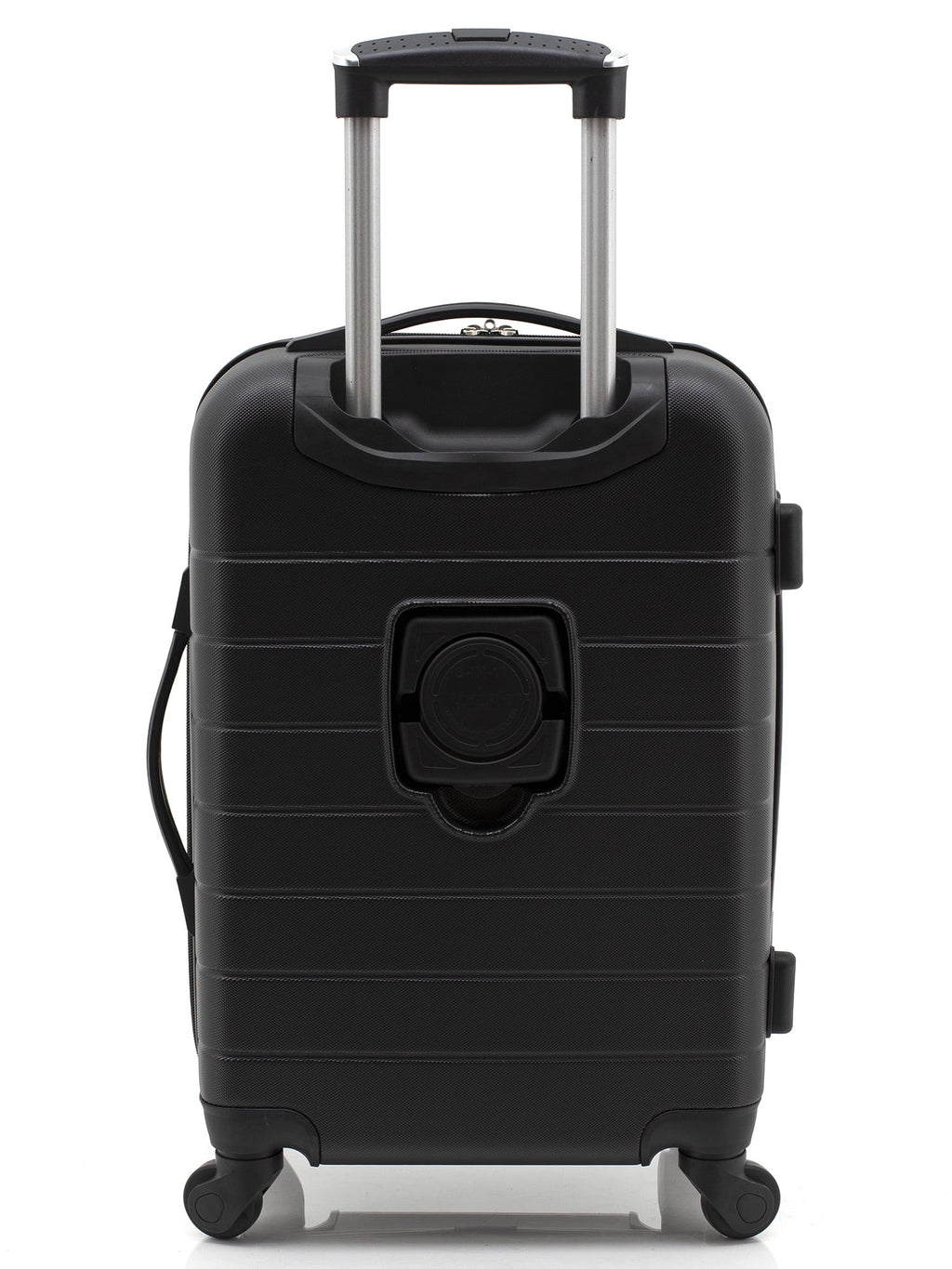 Wrangler 3 Piece Luggage Set with Cup Holder and USB Port, Olive Green