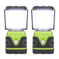 Lepro 2-Pack LED Camping Lanterns, 1000LM Battery Powered Camping Tent Light , 4 Light Modes and IPX4 Waterproof , Perfect Camping Accessories for Hurricane, Emergency, Survival Kits, Hiking, Fishing