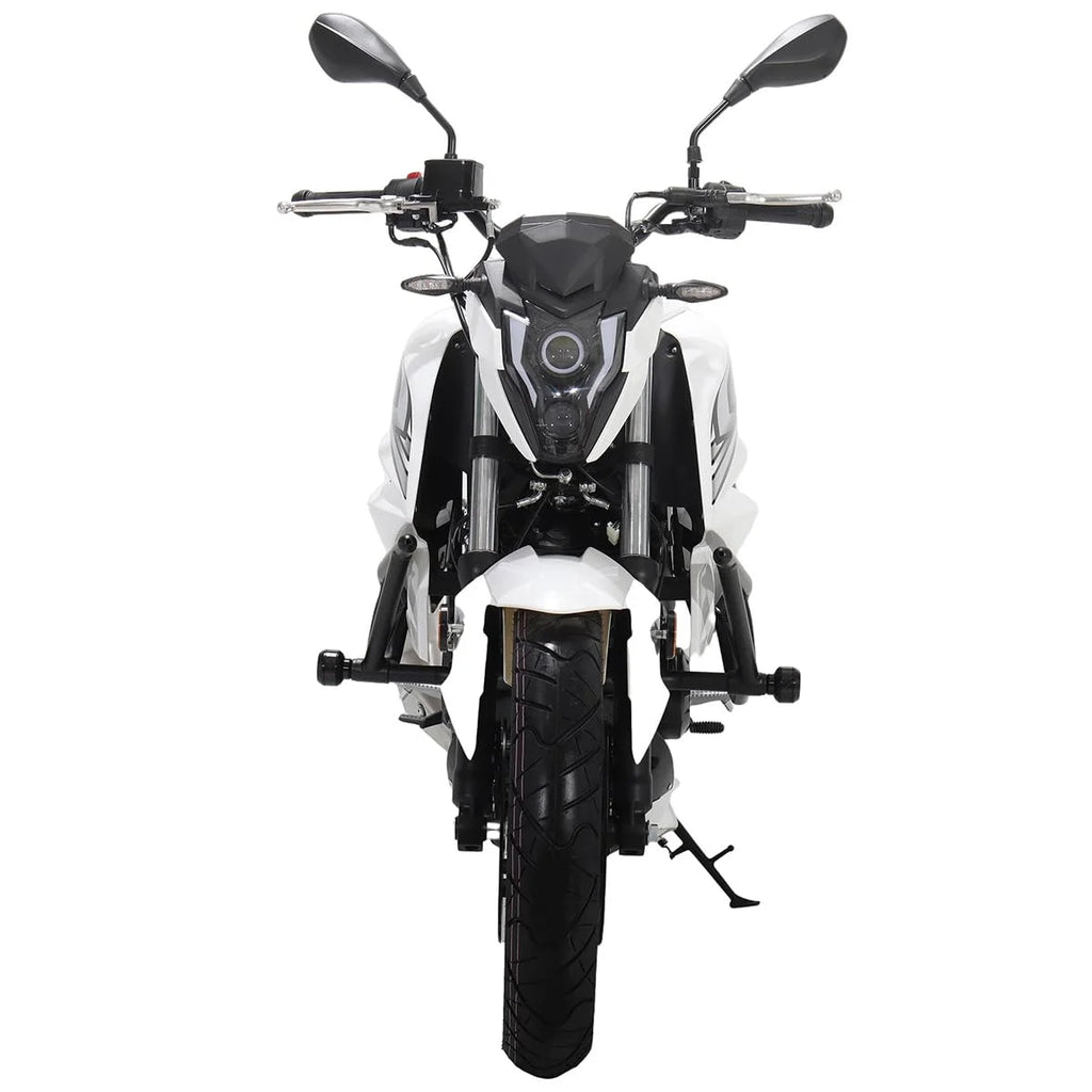 X-Pro Hurricane 250 Electronic Fuel Injection Gas Motorcycle with 6-Speed Manual Transmission, Electric Start! 17" Wheels! Assembled In Crate!