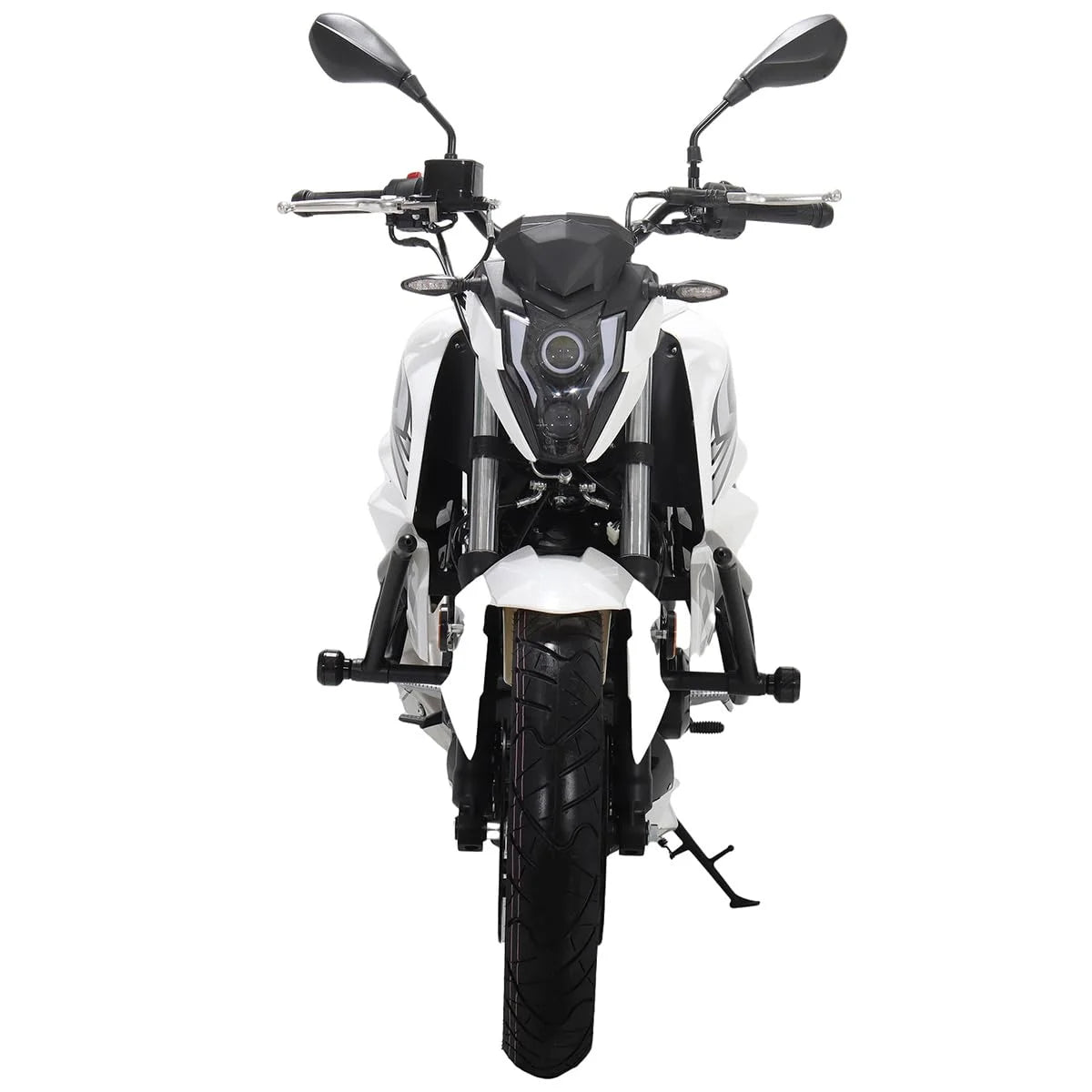 X-Pro Hurricane 250 Electronic Fuel Injection Gas Motorcycle with 6-Speed Manual Transmission, Electric Start! 17" Wheels! Assembled In Crate!