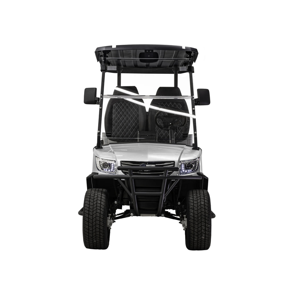 Massimo MVR Cargo Max Electric Utility Golf Cart 48V 5kW Motor - Blue