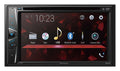 Pioneer AVH-120BT Multimedia Receiver with 6.2 Inch WVGA Touchscreen Display and Built-in Bluetooth for Hands-free Calling and Audio Playback | Double DIN | DVD / MP3 / CD Player