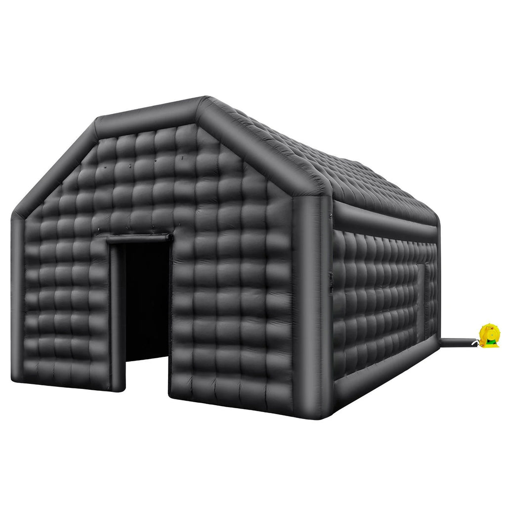 Portable Inflatable Nightclub - 16.4FT Wide Blow Up Party Tent with Glow Lights for DJ Parties
