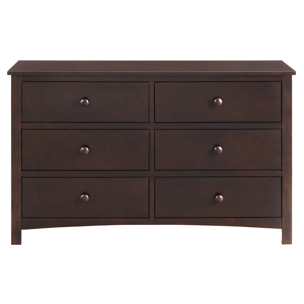 Oxford Baby Universal 6-Drawer Dresser, Snow White