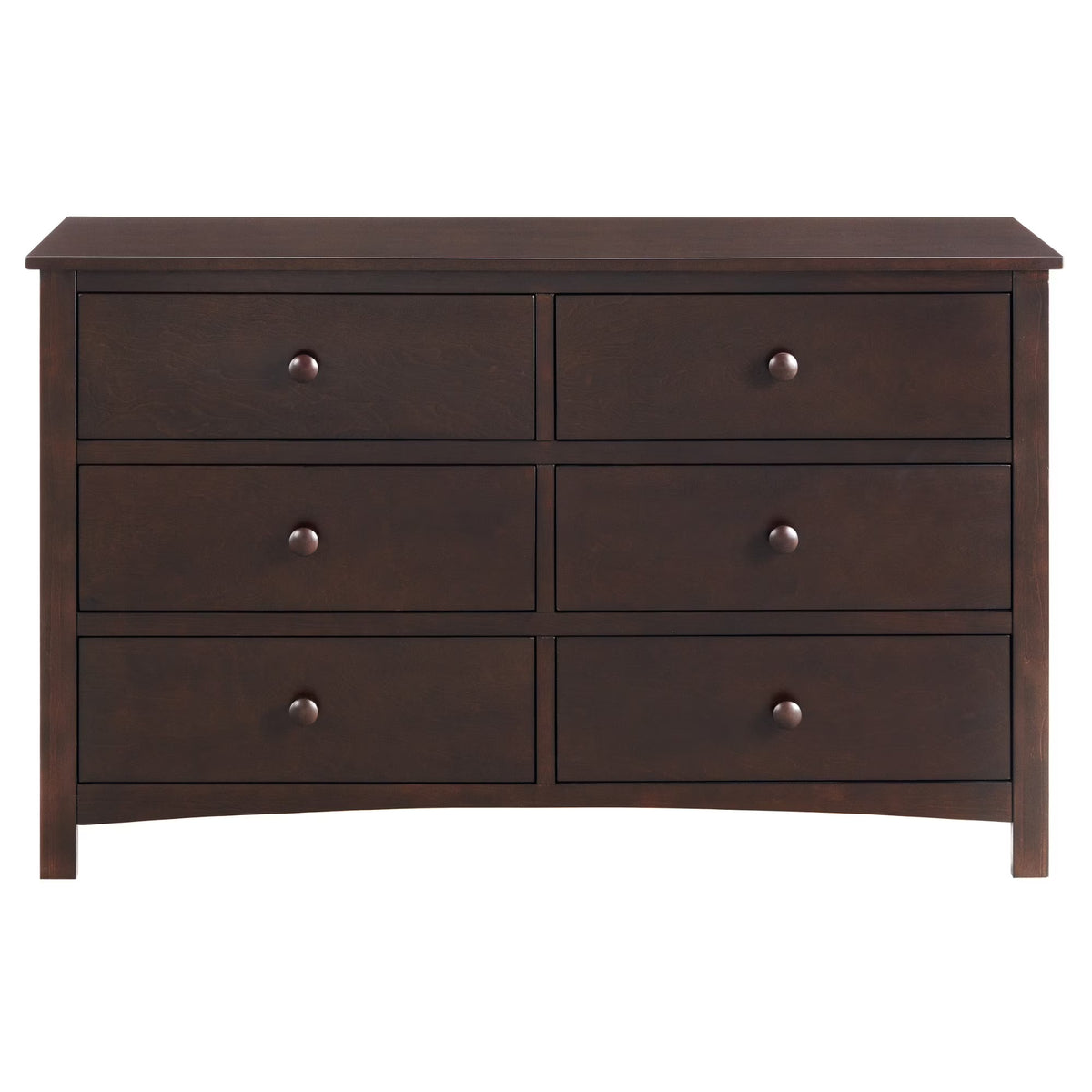Oxford Baby Universal 6-Drawer Dresser, Snow White