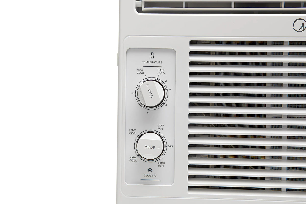 Midea 5,000 BTU 150 Sq ft Mechanical Window Air Conditioner, White, MAW05M1WWT, New