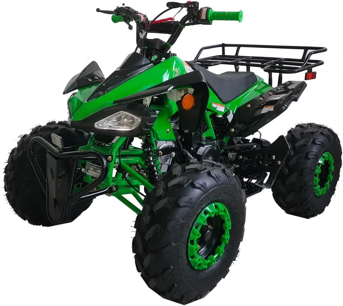 X-Pro Brand New 125cc Gas ATV, Automatic Transmission w/Reverse Remote Control Big 19"/18" Tires
