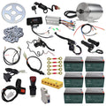 72V 3000W Brushless Motor Kit Controller Battery Handle Throttle for Electric Scooter E Bike Motorcycle DIY Parts Bicycle Kit Go Kart ATV Quad Buggy Golf Cart