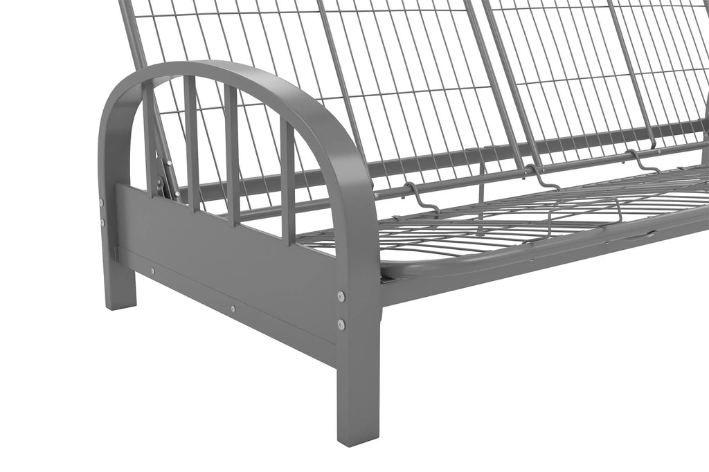 DHP Aiden Futon Frame, Silver
