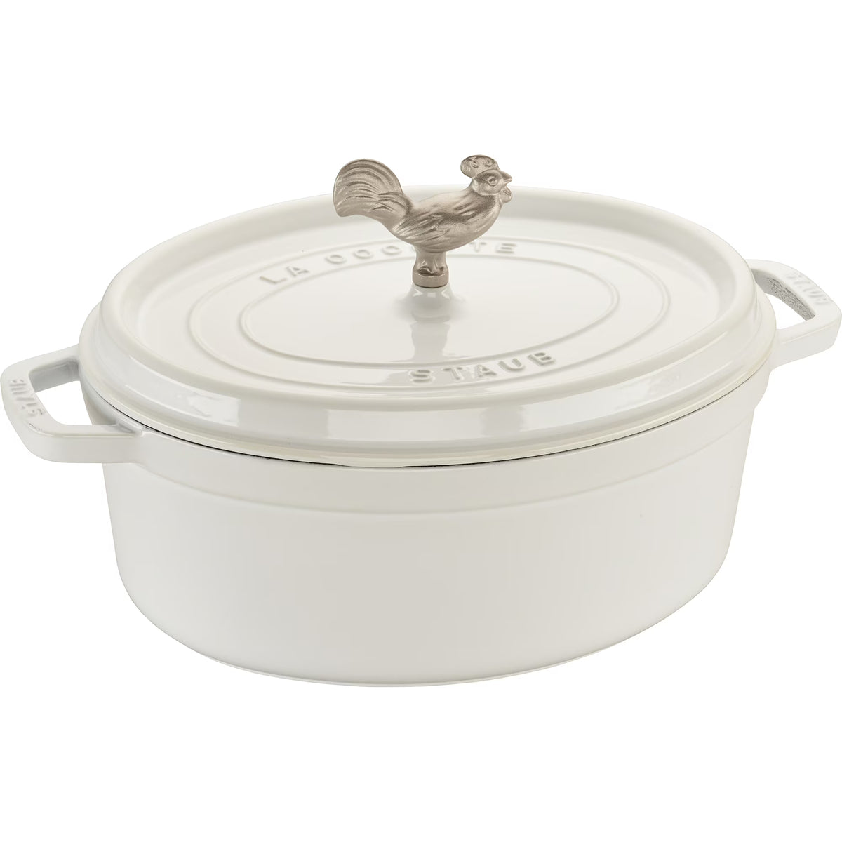 Staub Cast Iron 5.75-qt Coq au Vin Cocotte - Graphite Grey