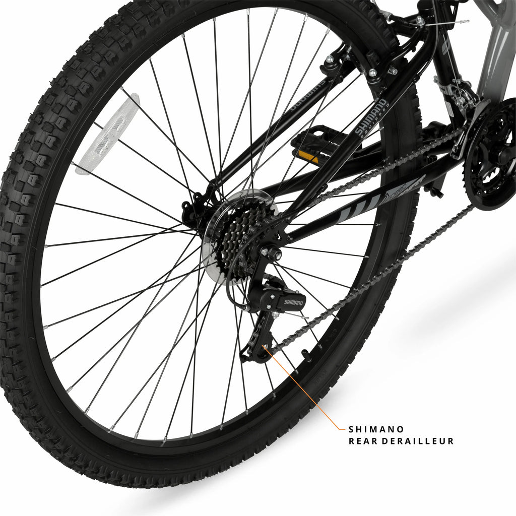 Hyper Bicycles 29" Men's Havoc Mountain Bike, Gray