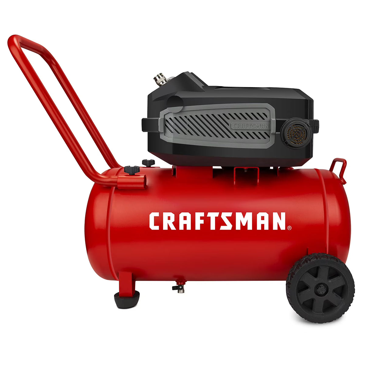 Crafstman CMXECXA0201041 Red 1.8 HP 175 PSI 90 PSI Portable Air Compressor 10 gal