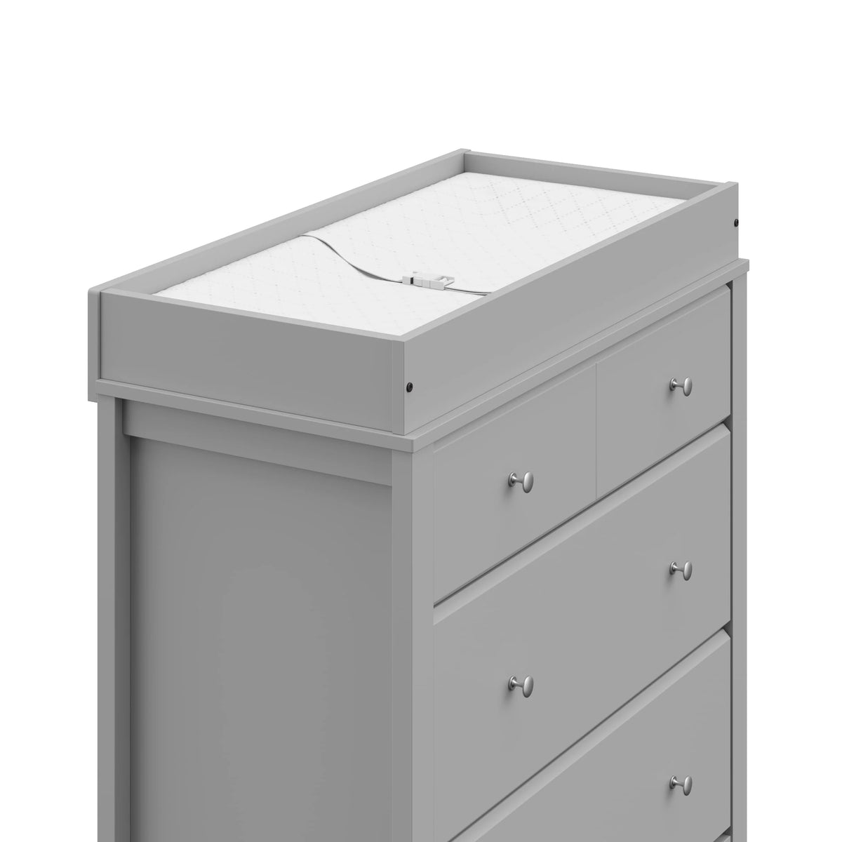 Storkcraft Horizon 3 Drawer Infant Changing Table Dresser, White