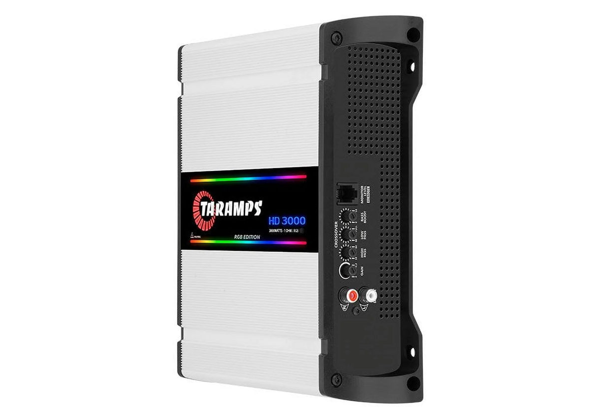 Taramps HD 3000.2 RGB 3000W RMS Class-D Monoblock Amplifier