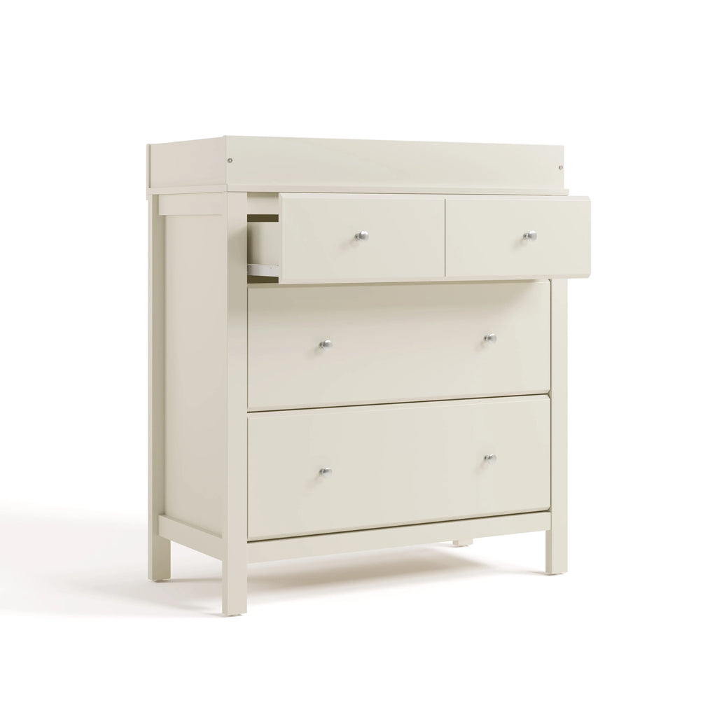 Storkcraft Horizon 3 Drawer Infant Changing Table Dresser, White