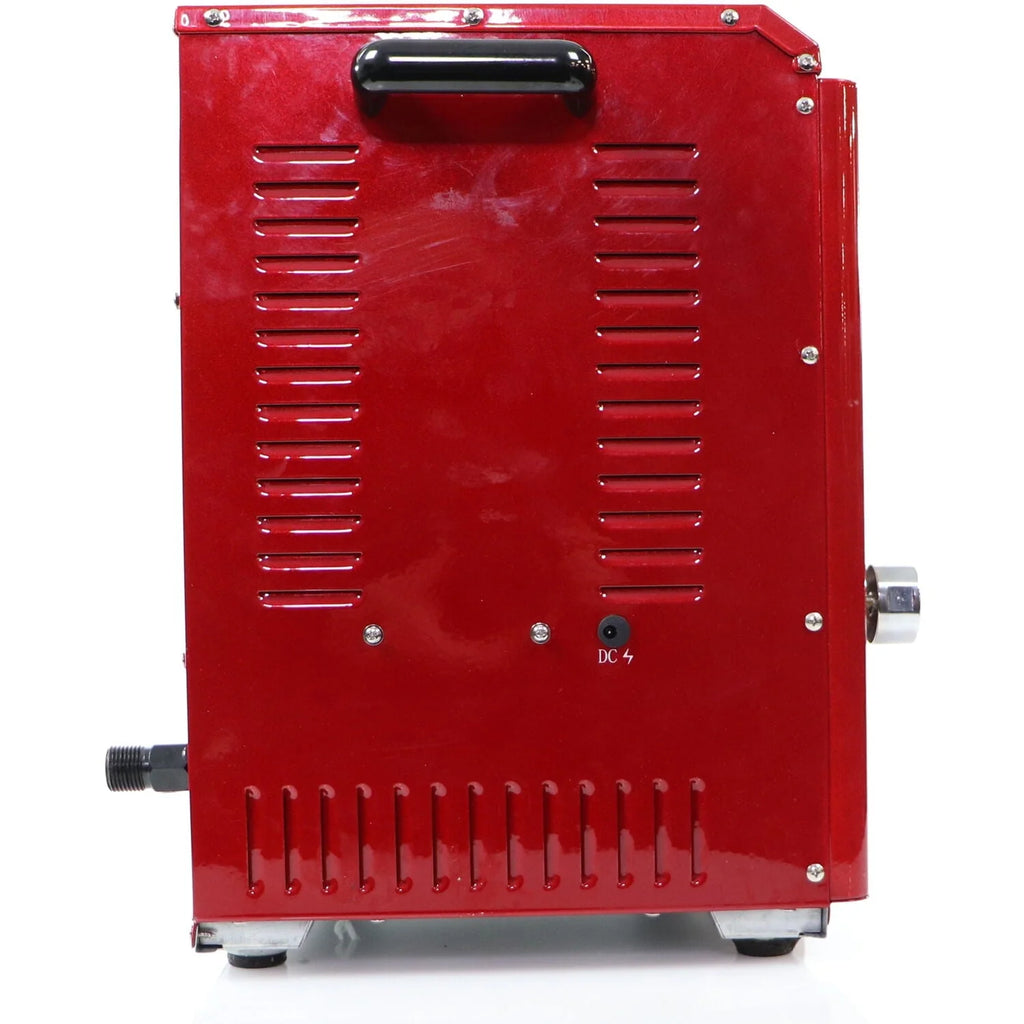 Brazilian Flame Brazilian Gas Rotisserie Grill with 3 Skewers in Red