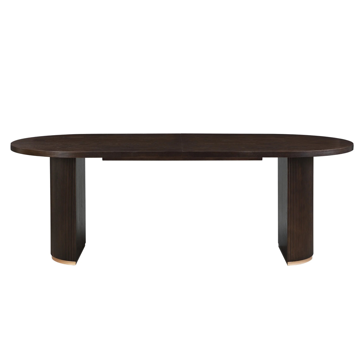 Christopher Knight Home Minimalist 88 Oval Dining Table for 4-6, Espresso