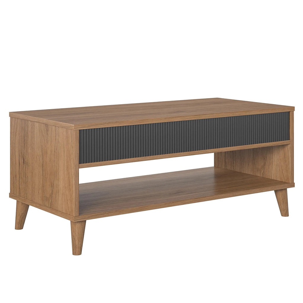 Magnolia Lift Top Coffee Table, Walnut/Black