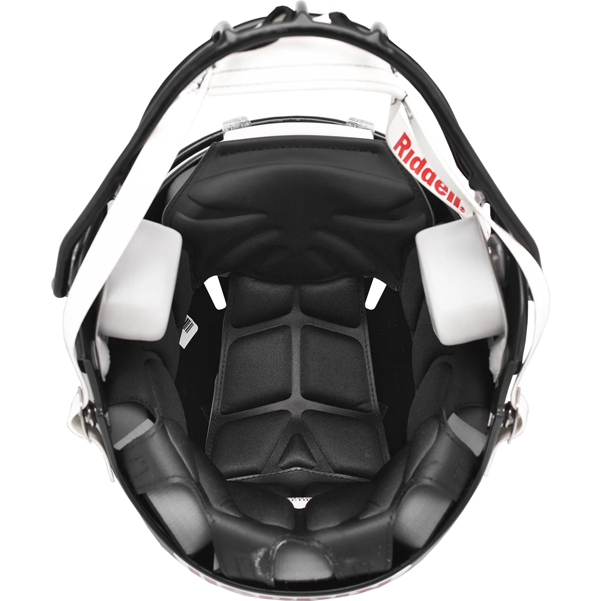 Riddell Speed Platform Youth Football Helmet, White/Gray, Large