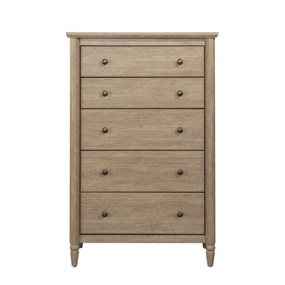 My Texas House Monroe 5-Drawer Dresser, Brushed Oak Finish