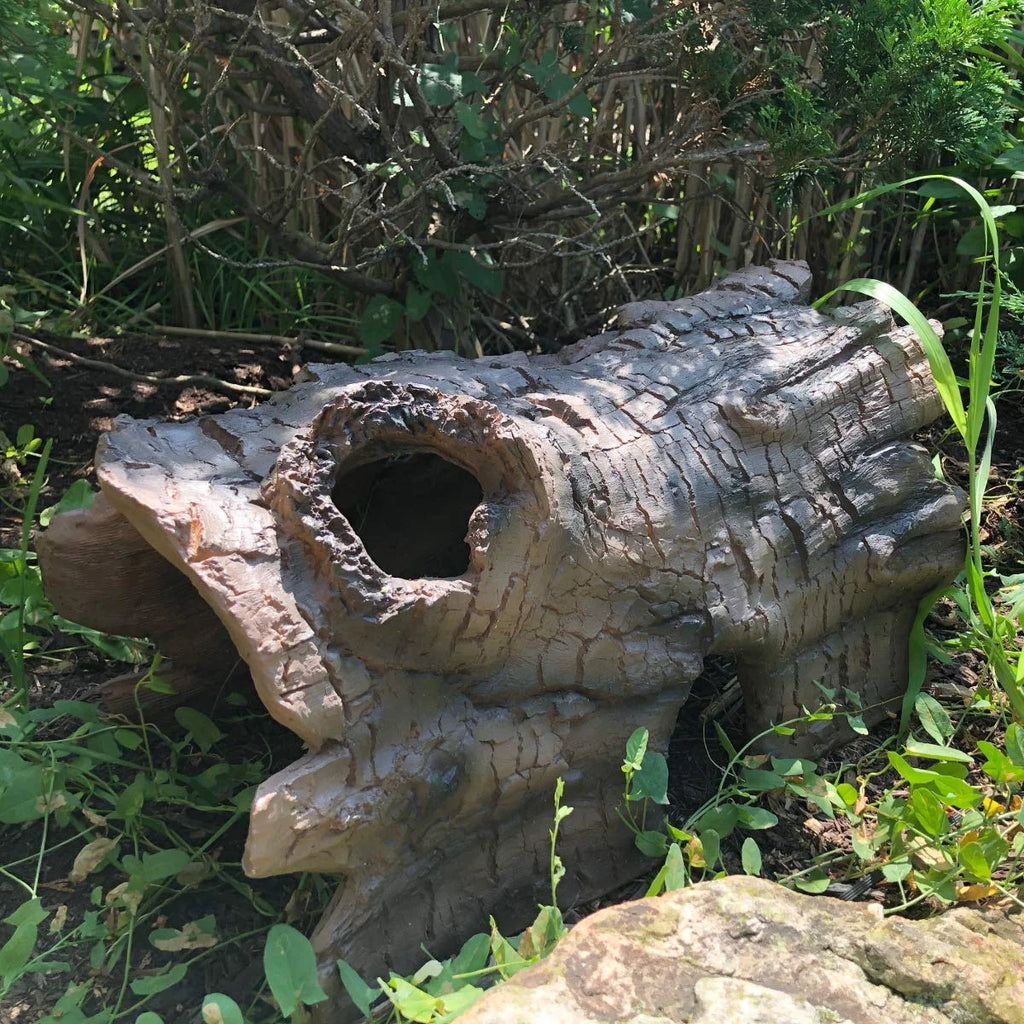 Aquascape 78324 Faux Log Fish Cave, Heavy Duty 11.5 lb