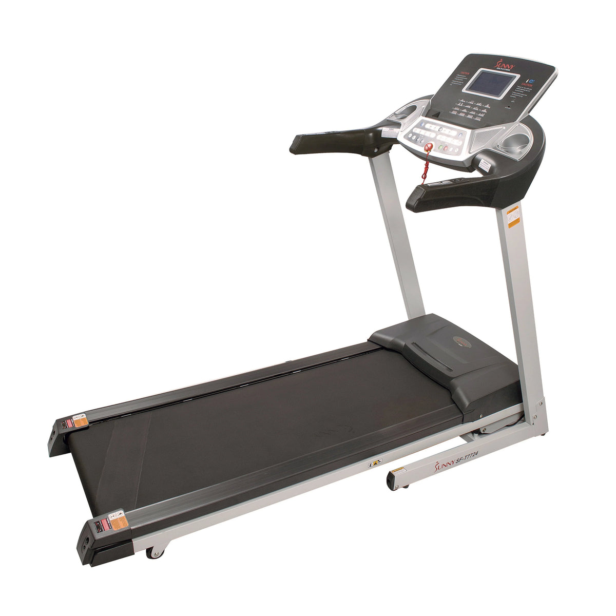 Sunny Health & Fitness Energy Motorized Incline Treadmill, Portable Folding Home Exercise Machine, Walking, Running, SF-T7724