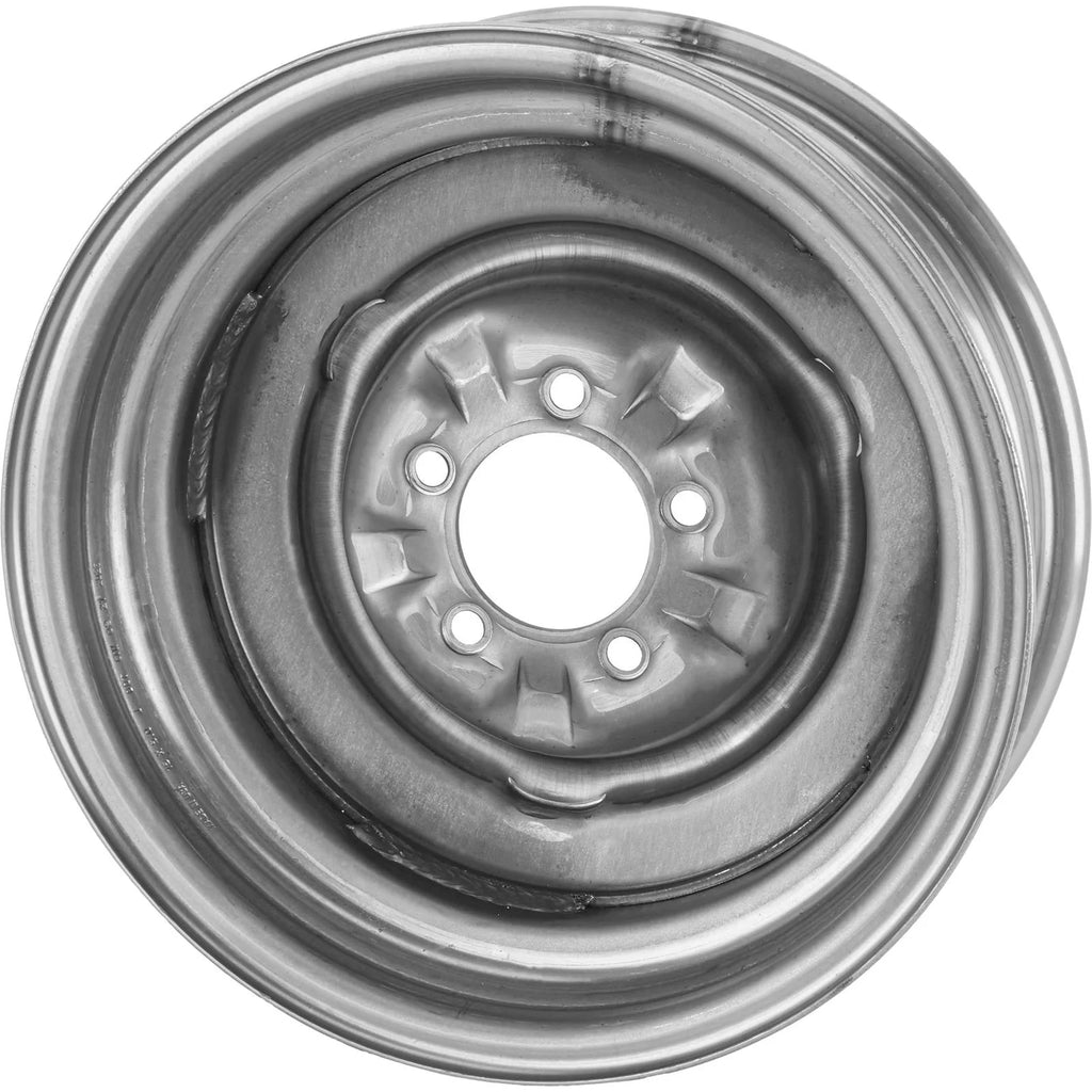 Speedway Motors Steel 15" Rim 15x5 inch 5 Lug Natural for Ford/Mopar