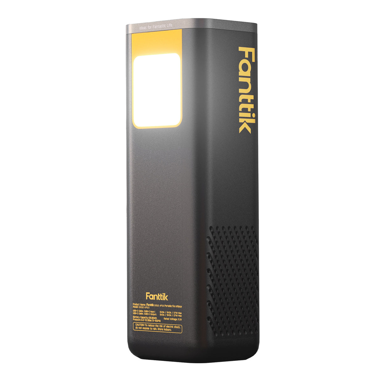 Fanttik S200 APEX Powerful Portable Air Pump and Tire Inflator with Power Bank