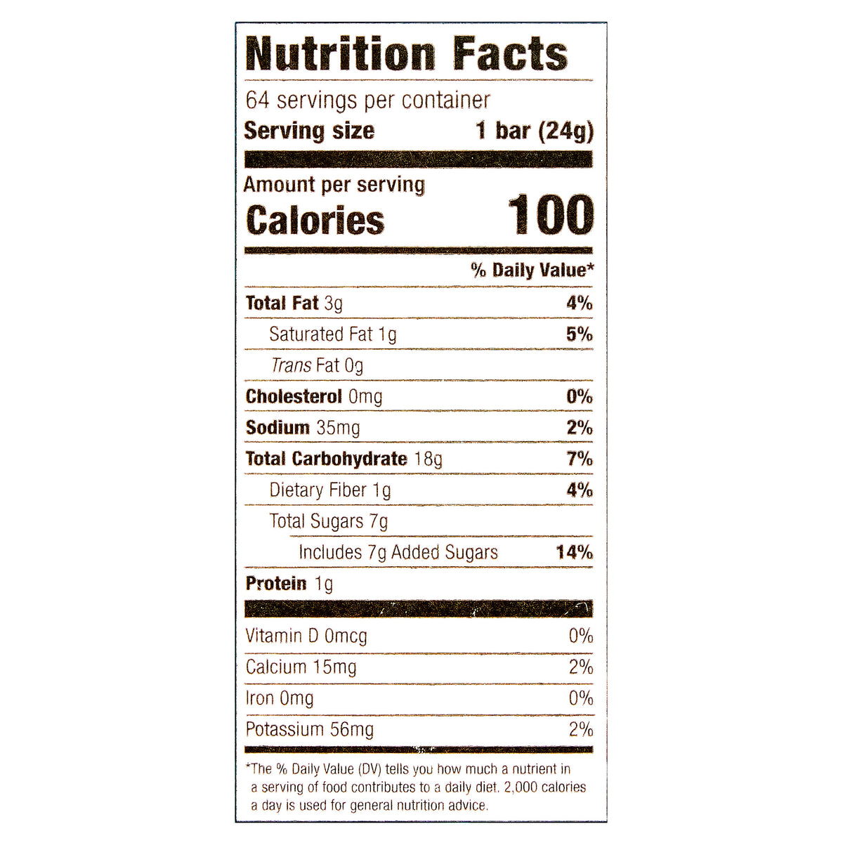 Kirkland Signature Soft & Chewy Granola Bars, 0.85 oz, 64-count