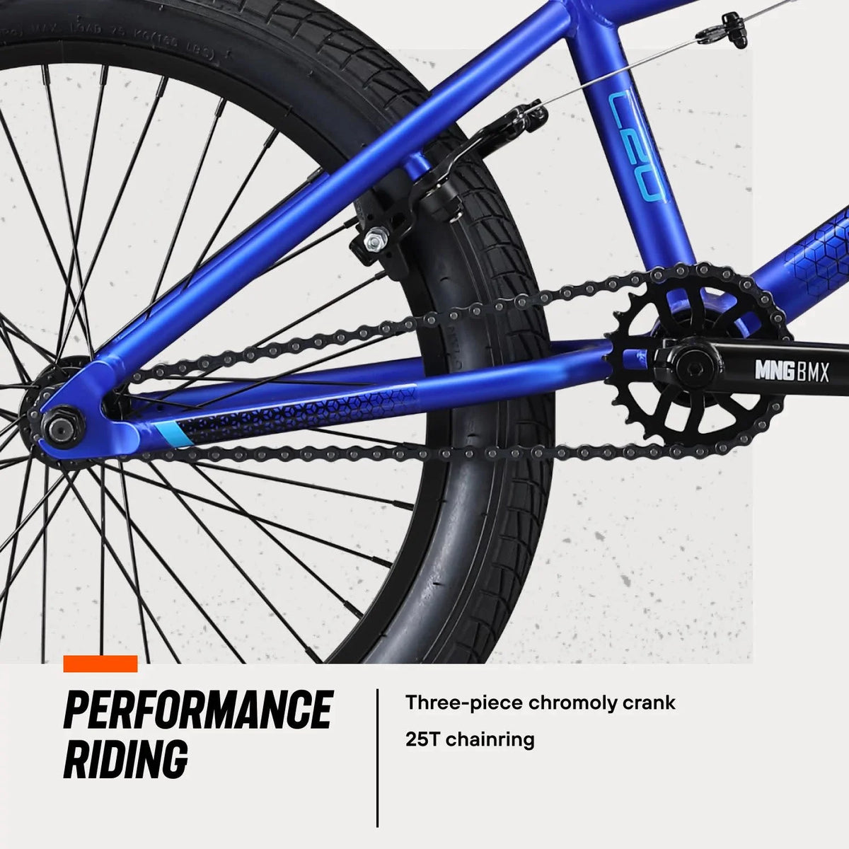 Mongoose Legion L20 Freestyle BMX Bike, 20- in Wheel, Ages 8 and up, Blue