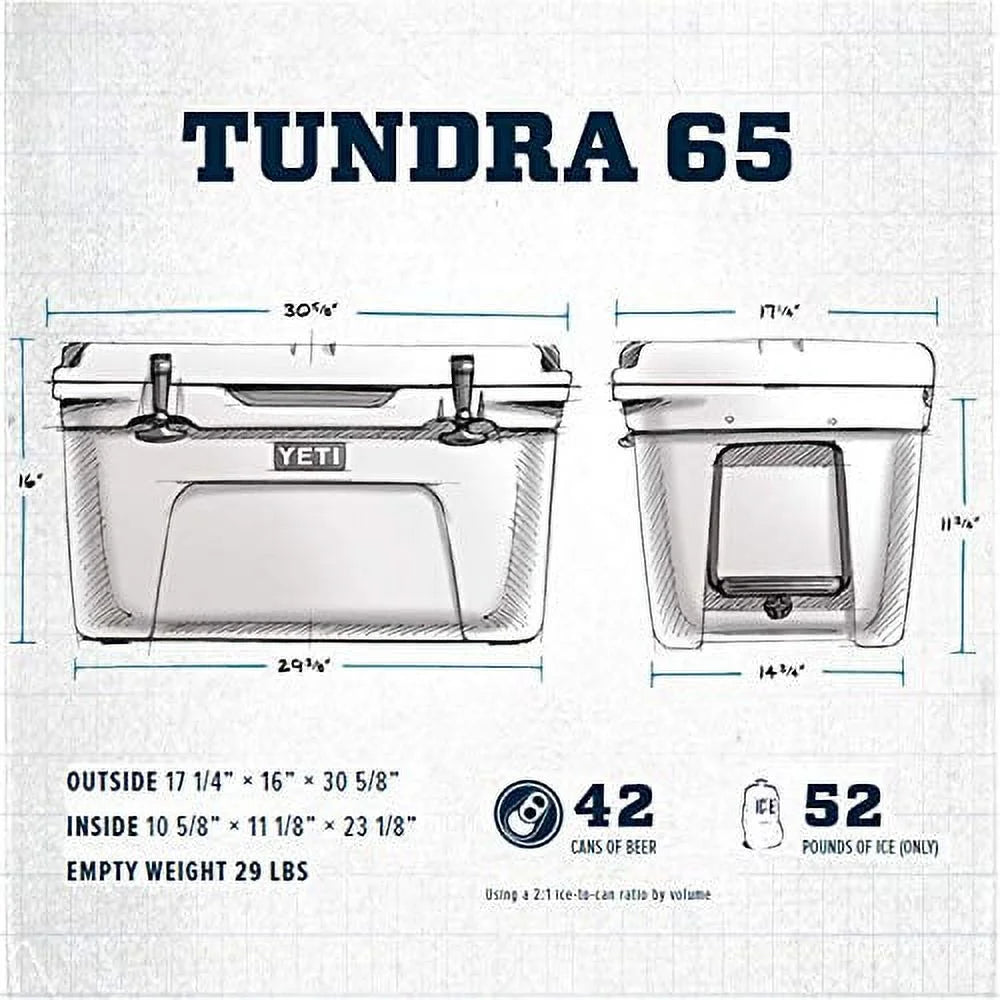 YETI Tundra 65 Cooler, Aquifer Blue