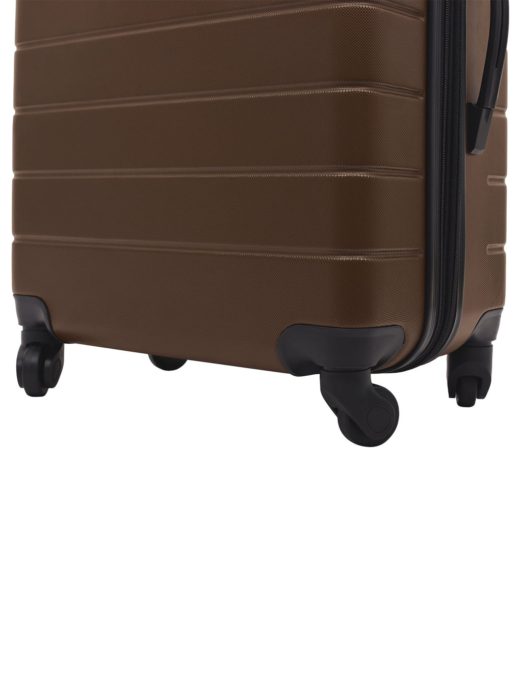 Wrangler 3 Piece Luggage Set with Cup Holder and USB Port, Olive Green