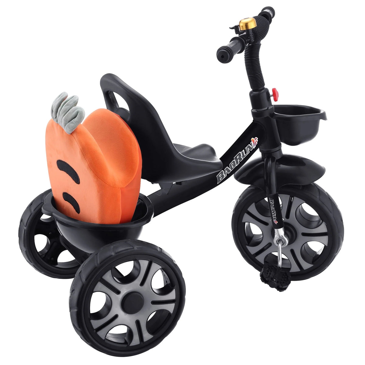 Kids Tricycles for 3-5 Years Old Boys and Girls with Storage Basket and Bell, Kids Balance Bike Riding Toys