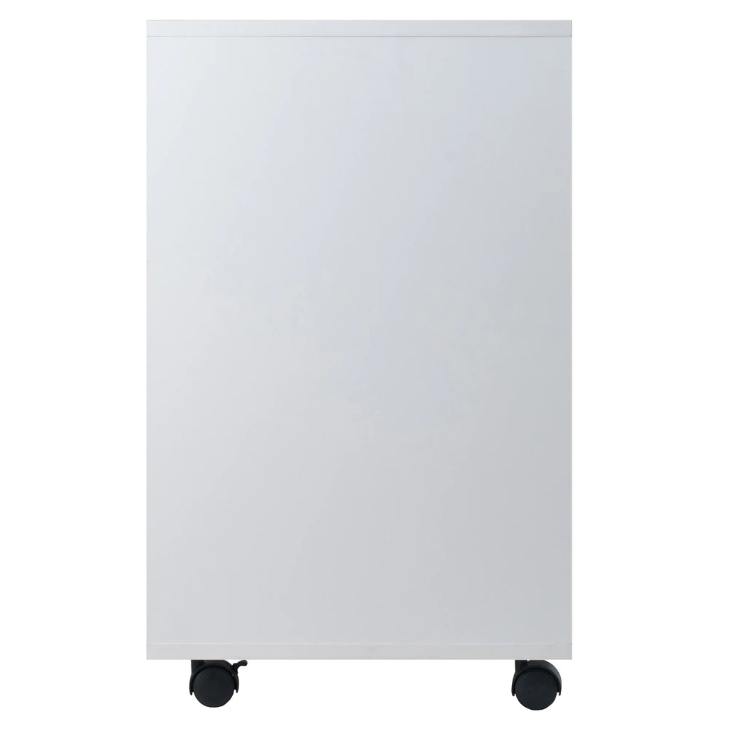 Winsome Halifax 5-Drawer, Side Storage Mobile Cabinet 10630, White Finish