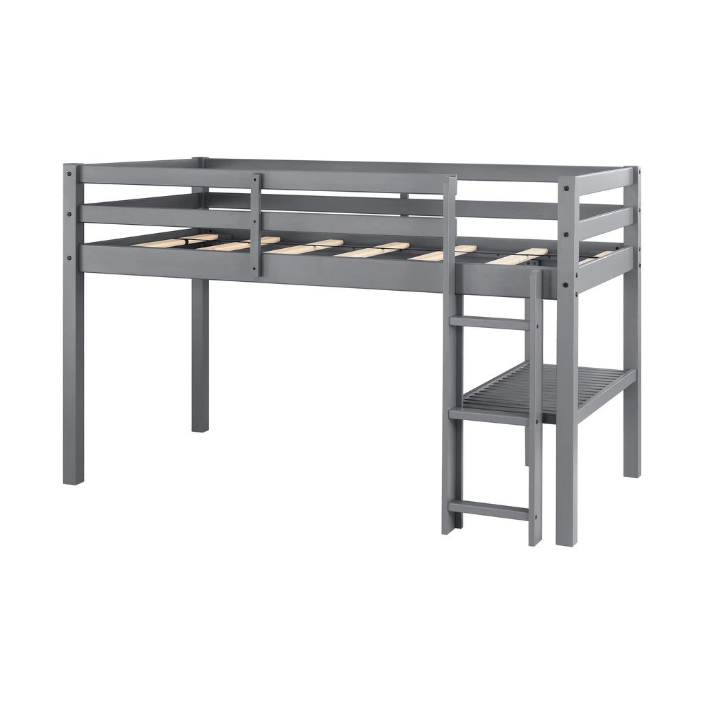 Better Homes & Gardens Twin Loft Bed with Shelf