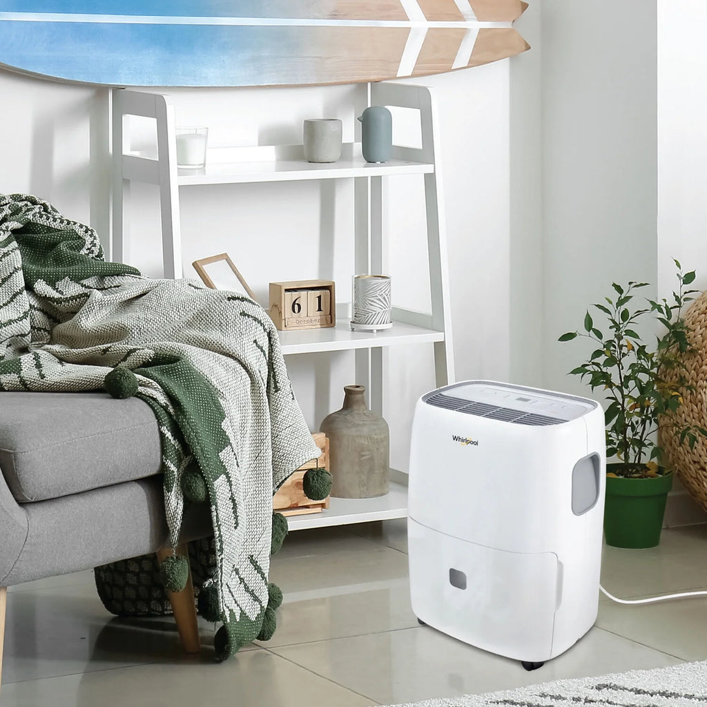 Whirlpool Energy Star 50-Pint 4500 Sq ft Dehumidifier with Pump
