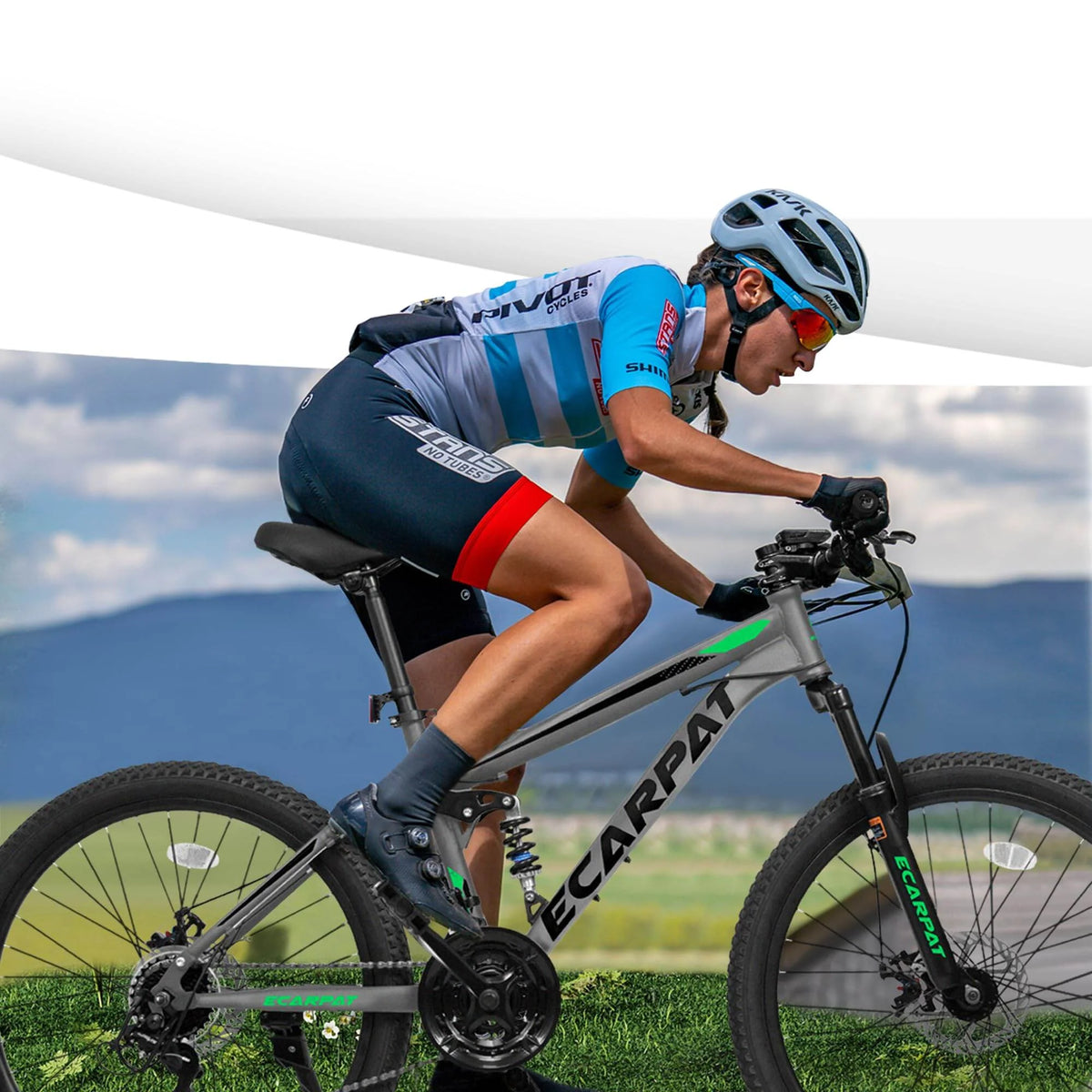 Outdoor Bike A2660 26 Inch Mountain Bike, 21-Speed Disc Brakes, Durable Frame, Front, Rear Dual-Shock Absorption, Unisex for Commuting, Travel, School, Mountain and City Road Cycling,Mountain Bike fo