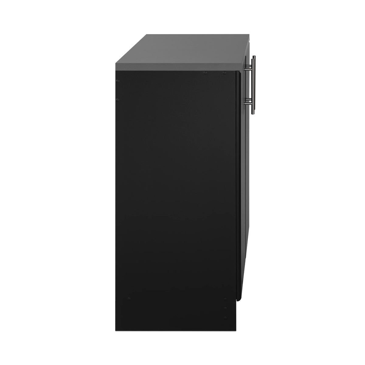 Prepac Elite Home Storage White Base Cabinet with Melamine Countertop