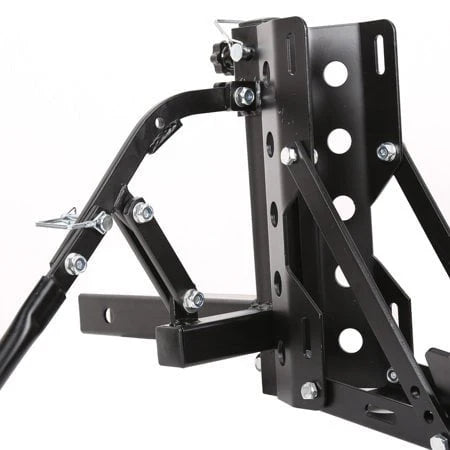 Kojem 800lb Motorcycle Trailer Hitch Carrier Tow Dolly Hauler Mount Rack 2 " Heavy Duty Steel