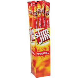 Slim Jim Smoked Snack Stick, Original, 0.97 oz, 24-count