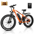 VARUN Electric Bike for Adults, 26" Fat Tire Ebike with Peak 750W 48V 13AH Battery, Electric Mountain Bicycle for Men & Women with 25MPH 50Miles